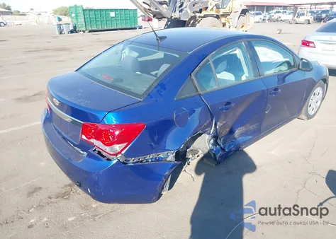2013 Chevrolet Cruze Ls Auto из США, поврежденный, VIN 1G1PA5SH6D7286647